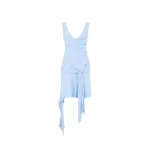 The Attico Baby Blue Mini Dress - The Attico Dresses - Designed by Gilda Ambrosio & Giorgia Tordini - Shop at Luxury Shoes 