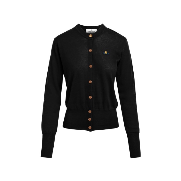 Vivienne Westwood Bea Cardigan - Vivienne Westwood Knitwear - Punk Luxury - Shop at Luxury Shoes 