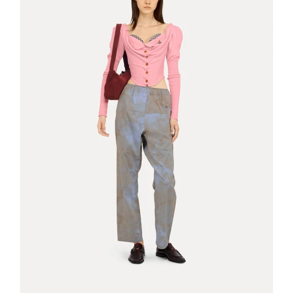 Vivienne Westwood Bea Corset Cardigan - Vivienne Westwood Knitwear - Punk Luxury - Shop at Luxury Shoes 
