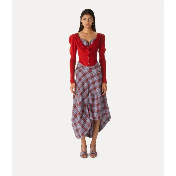 Vivienne Westwood Bea Corset Cardigan - Vivienne Westwood Knitwear - Punk Luxury - Shop at Luxury Shoes 