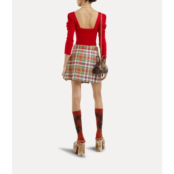 Vivienne Westwood Bea Corset Cardigan - Vivienne Westwood Knitwear - Punk Luxury - Shop at Luxury Shoes 