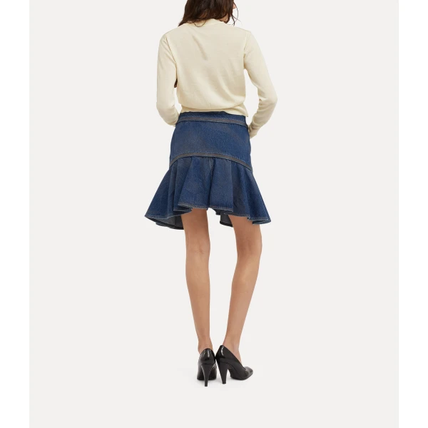 Vivienne Westwood Bea Cropped Cardigan - Vivienne Westwood Knitwear - Punk Luxury - Shop at Luxury Shoes 