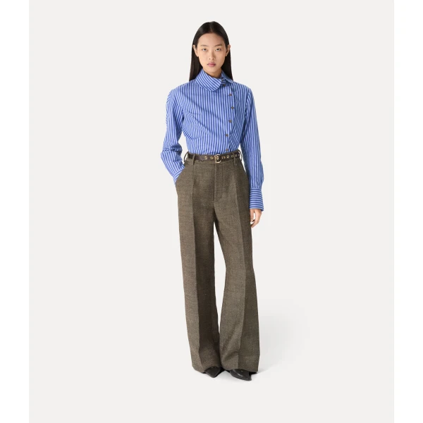Vivienne Westwood Bella Shirt - Vivienne Westwood Tops - Punk Luxury - Shop at Luxury Shoes 