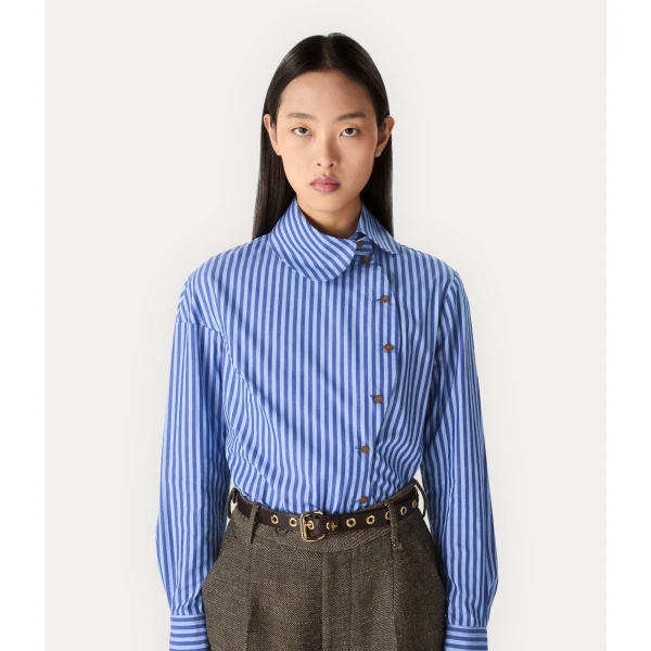 Vivienne Westwood Bella Shirt - Vivienne Westwood Tops - Punk Luxury - Shop at Luxury Shoes 