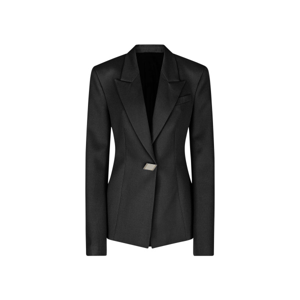 The Attico Black Blazer - The Attico Jackets - Designed by Gilda Ambrosio & Giorgia Tordini - Shop at Luxury Shoes 