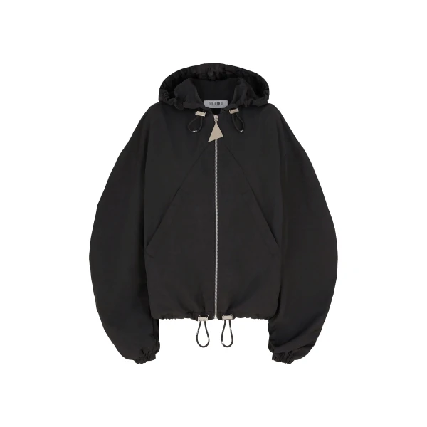 The Attico Black Bomber - The Attico Jackets - Designed by Gilda Ambrosio & Giorgia Tordini - Shop at Luxury Shoes 