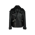 The Attico Black Bomber - The Attico Jackets - Designed by Gilda Ambrosio & Giorgia Tordini - Shop at Luxury Shoes 