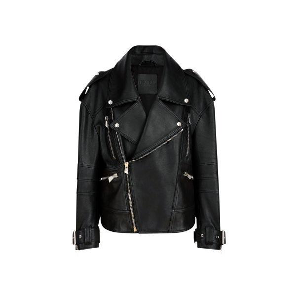 The Attico Black Bomber - The Attico Jackets - Designed by Gilda Ambrosio & Giorgia Tordini - Shop at Luxury Shoes 