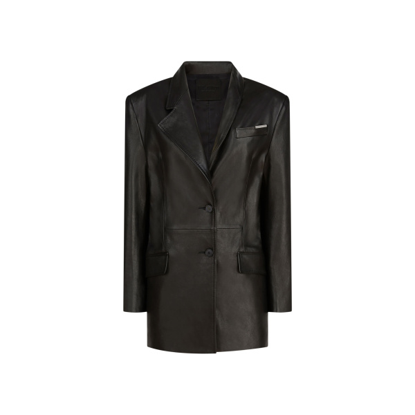 The Attico Black Jacket - The Attico Jackets - Designed by Gilda Ambrosio & Giorgia Tordini - Shop at Luxury Shoes 