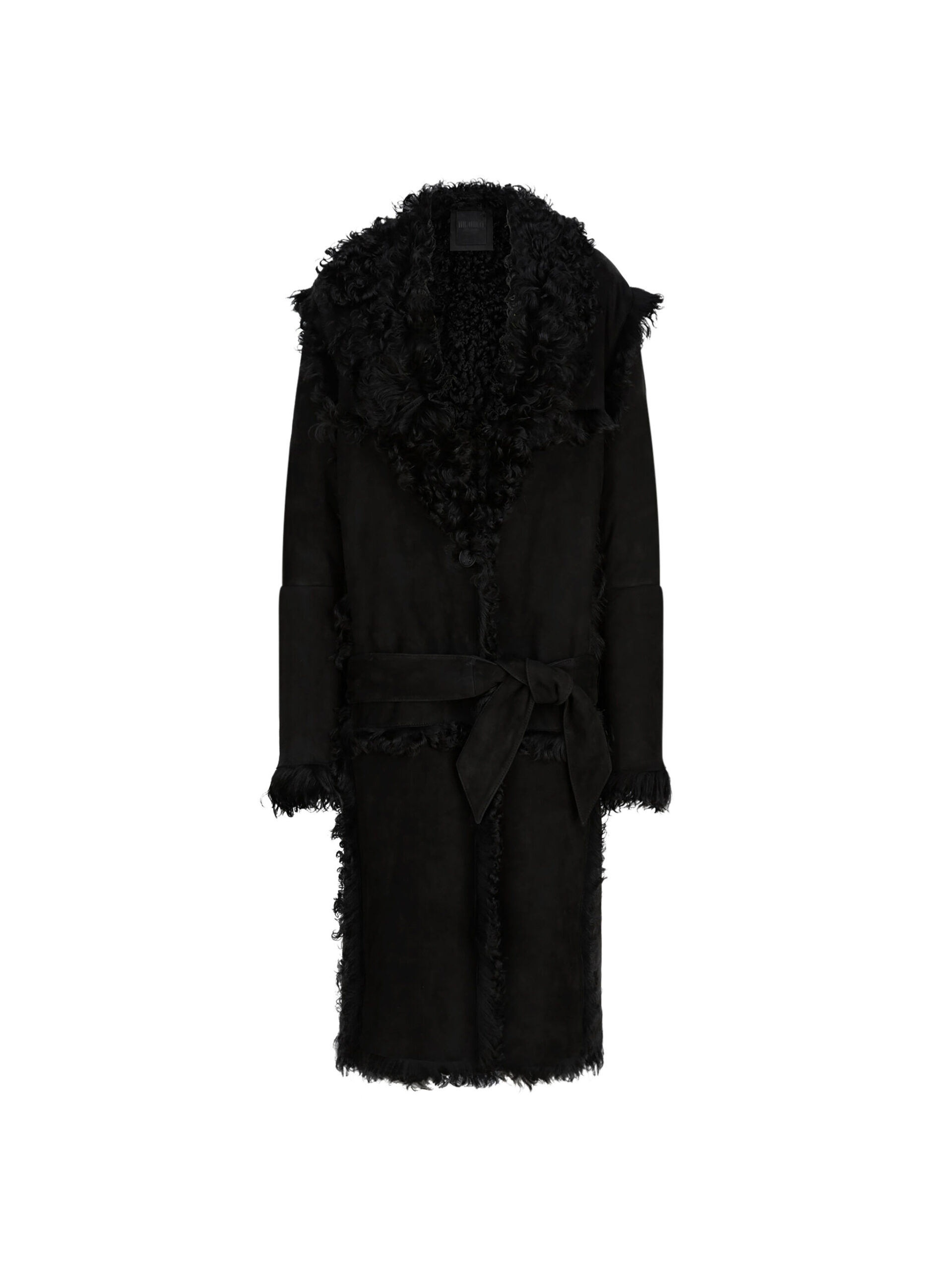 The Attico Black Long Coat - The Attico Coats - Designed by Gilda Ambrosio & Giorgia Tordini - Shop at Luxury Shoes The Attico Black Long Coat - The Attico Coats - Designed by Gilda Ambrosio & Giorgia Tordini - Shop at Luxury Shoes