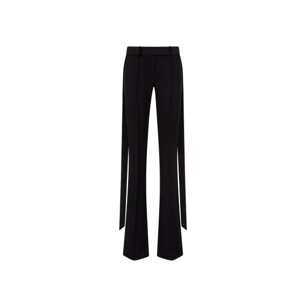 The Attico Black Long Pant - The Attico Pants - Designed by Gilda Ambrosio & Giorgia Tordini - Shop at Luxury Shoes 