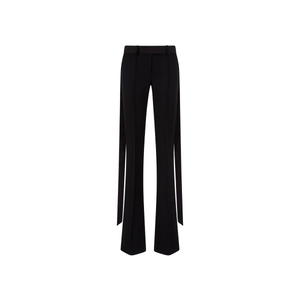 The Attico Black Long Pant - The Attico Pants - Designed by Gilda Ambrosio & Giorgia Tordini - Shop at Luxury Shoes 