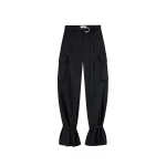 The Attico Black Long Pant - The Attico Pants - Designed by Gilda Ambrosio & Giorgia Tordini - Shop at Luxury Shoes 