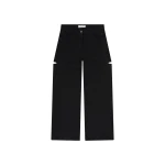 The Attico Black Long Pant - The Attico Pants - Designed by Gilda Ambrosio & Giorgia Tordini - Shop at Luxury Shoes 