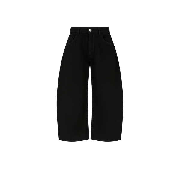 The Attico Black Long Pant - The Attico Pants - Designed by Gilda Ambrosio & Giorgia Tordini - Shop at Luxury Shoes 
