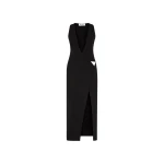 The Attico Black Midi Dress - The Attico Dresses - Designed by Gilda Ambrosio & Giorgia Tordini - Shop at Luxury Shoes 