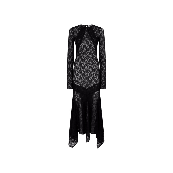 The Attico Black Midi Dress - The Attico Dresses - Designed by Gilda Ambrosio & Giorgia Tordini - Shop at Luxury Shoes 
