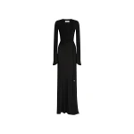 The Attico Black Midi Dress - The Attico Dresses - Designed by Gilda Ambrosio & Giorgia Tordini - Shop at Luxury Shoes 