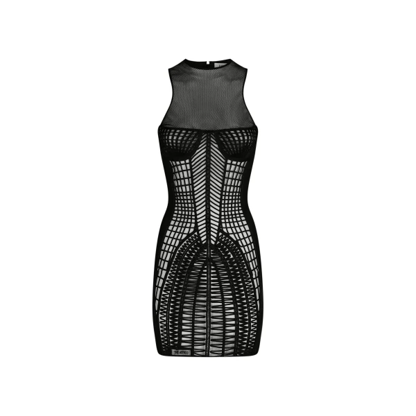 The Attico Black Mini Dress - The Attico Dresses - Designed by Gilda Ambrosio & Giorgia Tordini - Shop at Luxury Shoes 