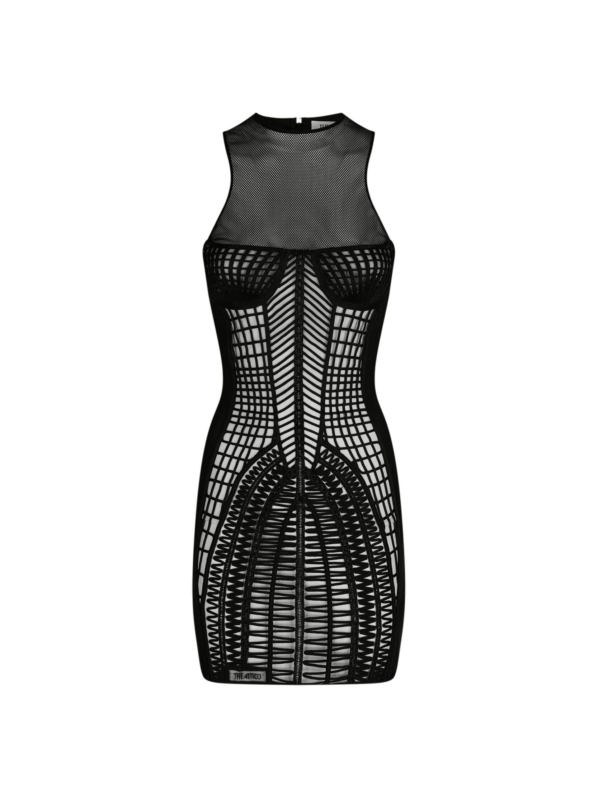 The Attico Black Mini Dress - The Attico Dresses - Designed by Gilda Ambrosio & Giorgia Tordini - Shop at Luxury Shoes The Attico Black Mini Dress - The Attico Dresses - Designed by Gilda Ambrosio & Giorgia Tordini - Shop at Luxury Shoes