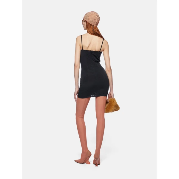 The Attico Black Mini Dress - The Attico Dresses - Designed by Gilda Ambrosio & Giorgia Tordini - Shop at Luxury Shoes 