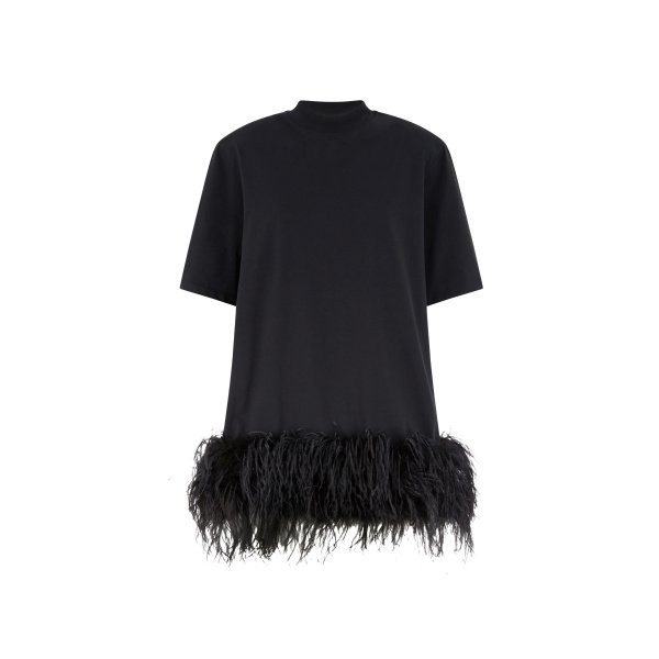 The Attico Black Mini Dress - The Attico Dresses - Designed by Gilda Ambrosio & Giorgia Tordini - Shop at Luxury Shoes 