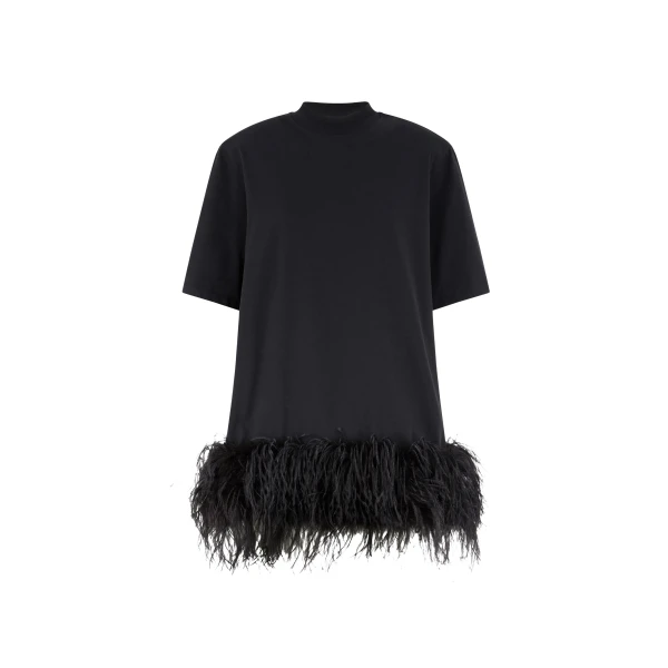 The Attico Black Mini Dress - The Attico Dresses - Designed by Gilda Ambrosio & Giorgia Tordini - Shop at Luxury Shoes 