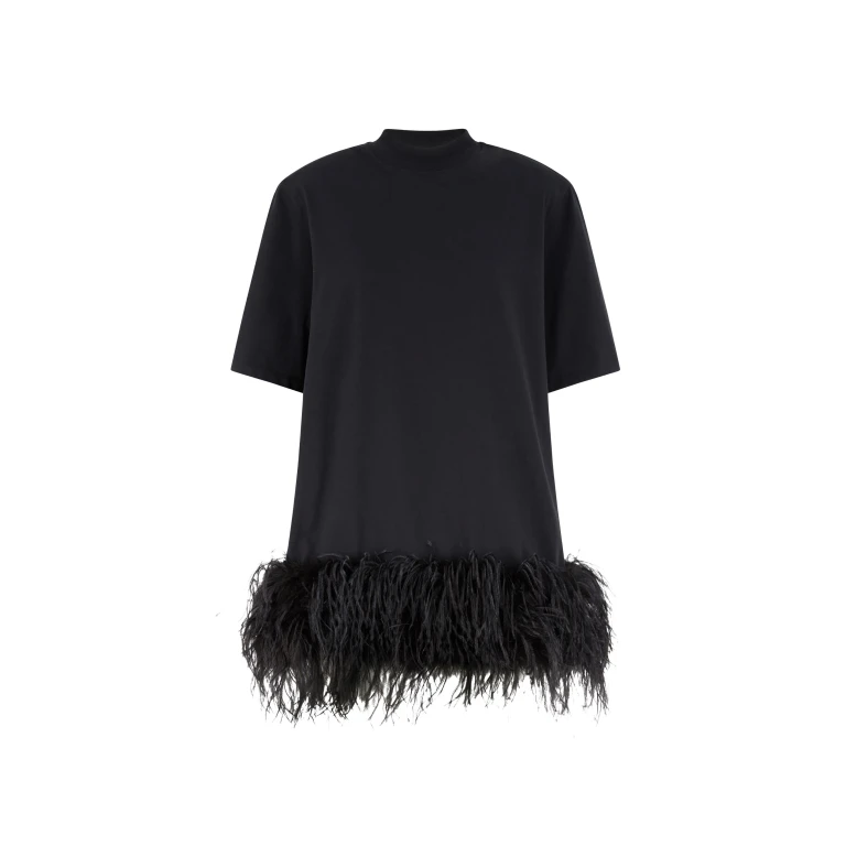 The Attico Black Mini Dress - The Attico Dresses - Designed by Gilda Ambrosio & Giorgia Tordini - Shop at Luxury Shoes 
