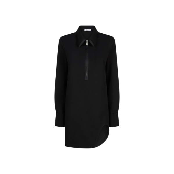 The Attico Black Mini Dress - The Attico Dresses - Designed by Gilda Ambrosio & Giorgia Tordini - Shop at Luxury Shoes 