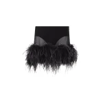 The Attico Black Mini Skirt - The Attico Skirts - Designed by Gilda Ambrosio & Giorgia Tordini - Shop at Luxury Shoes 