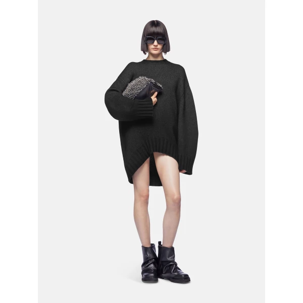 The Attico Black Sweater - The Attico Knitwear - Designed by Gilda Ambrosio & Giorgia Tordini - Shop at Luxury Shoes 