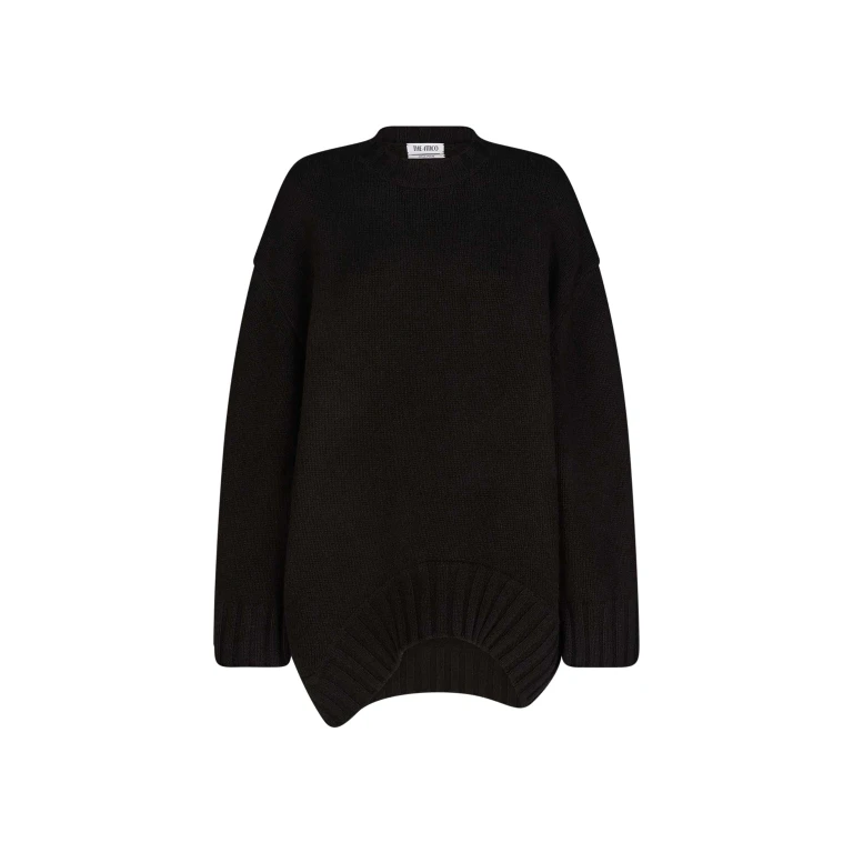 The Attico Black Sweater - The Attico Knitwear - Designed by Gilda Ambrosio & Giorgia Tordini - Shop at Luxury Shoes 