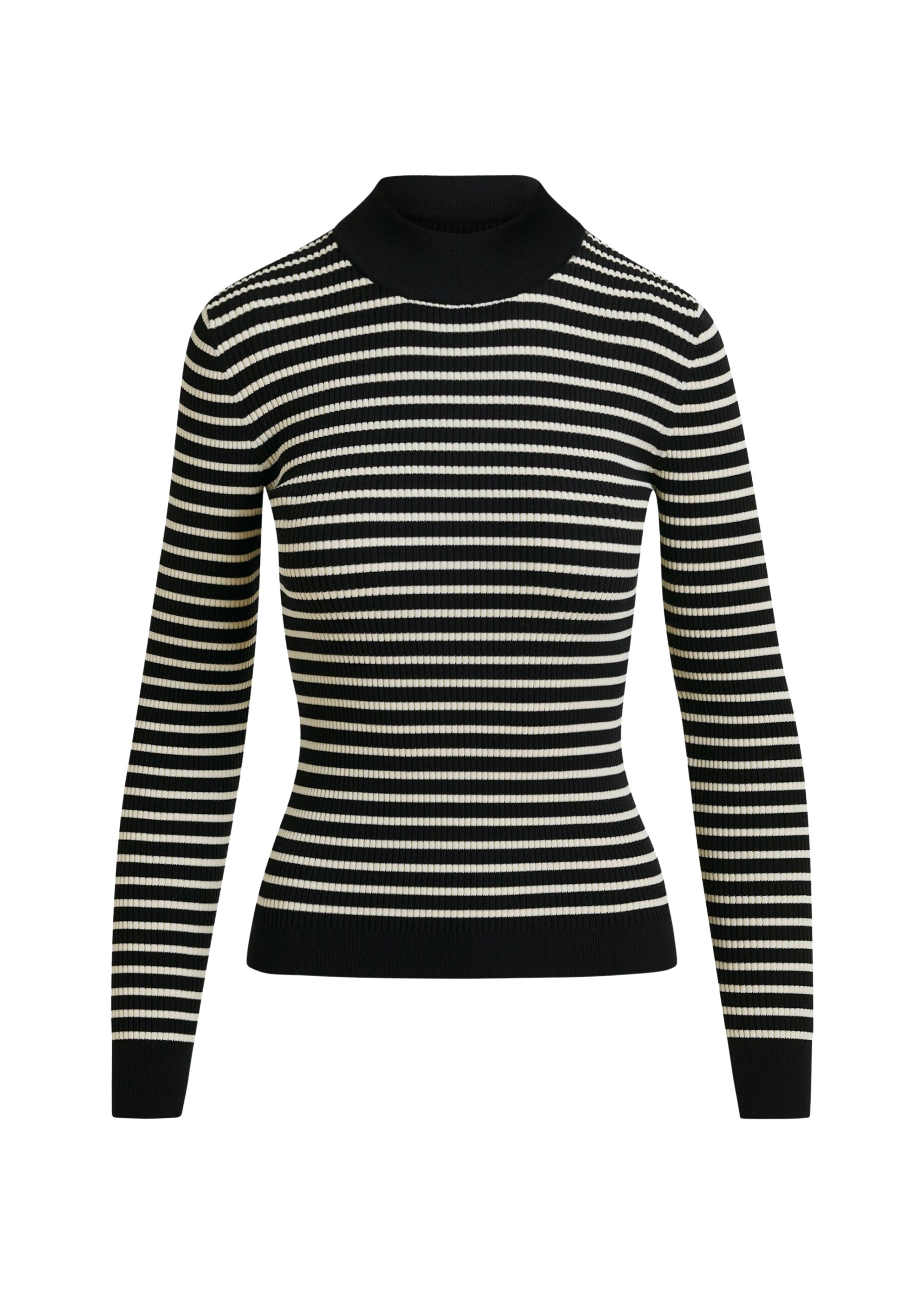 Essentiel Antwerp Black and white striped sweater