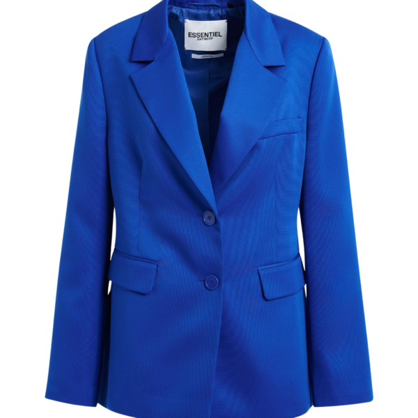 Essentiel Antwerp Blue single-breasted blazer