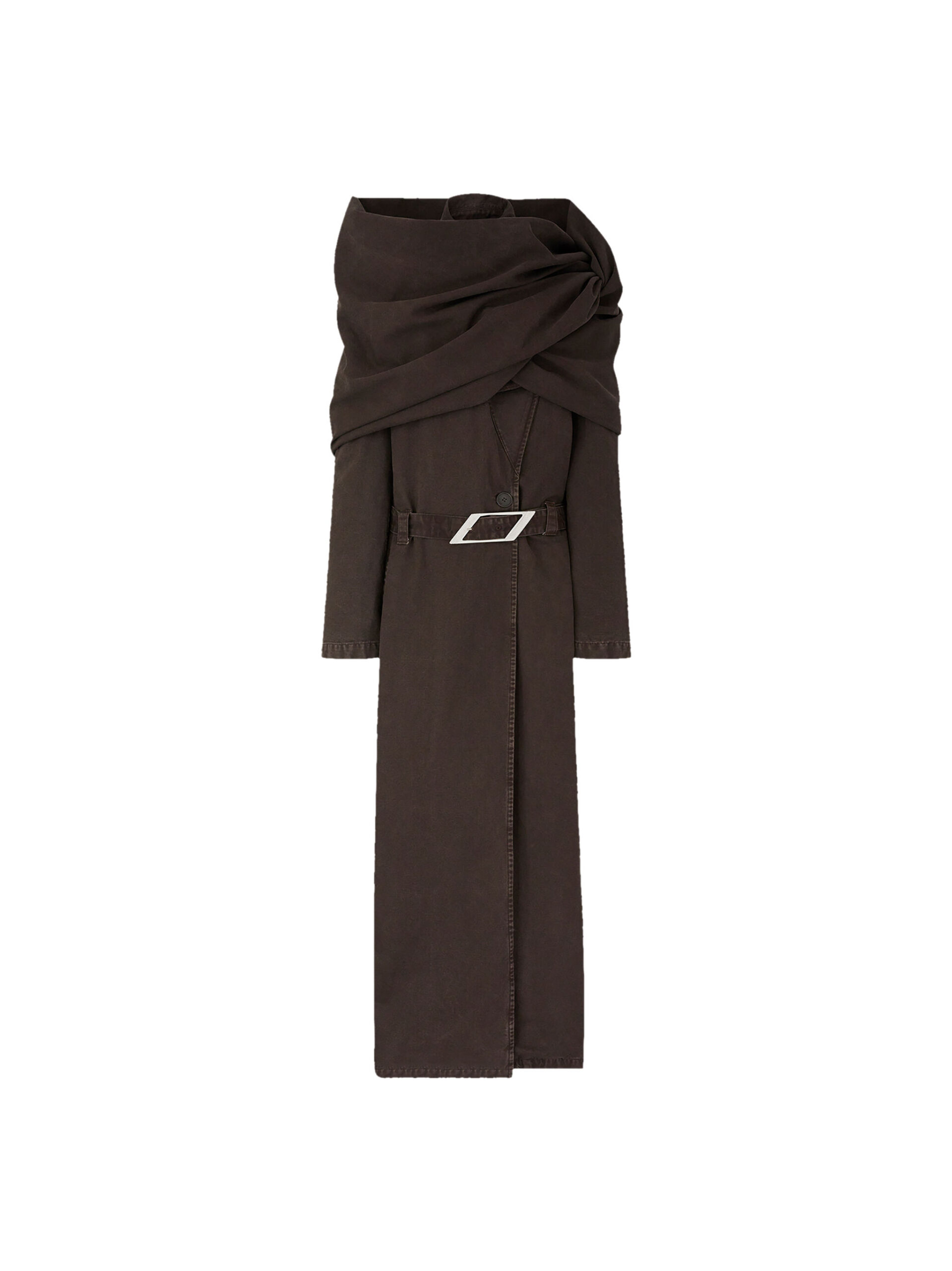 The Attico Brown Long Coat - The Attico Coats - Designed by Gilda Ambrosio & Giorgia Tordini - Shop at Luxury Shoes The Attico Brown Long Coat - The Attico Coats - Designed by Gilda Ambrosio & Giorgia Tordini - Shop at Luxury Shoes