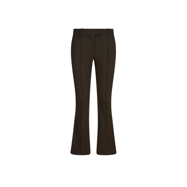 The Attico Brown Long Pant - The Attico Pants - Designed by Gilda Ambrosio & Giorgia Tordini - Shop at Luxury Shoes 
