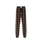 The Attico Brown Shades Long Pant - The Attico Pants - Designed by Gilda Ambrosio & Giorgia Tordini - Shop at Luxury Shoes 