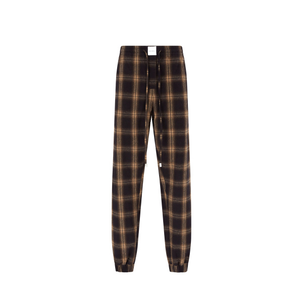 The Attico Brown Shades Long Pant - The Attico Pants - Designed by Gilda Ambrosio & Giorgia Tordini - Shop at Luxury Shoes 