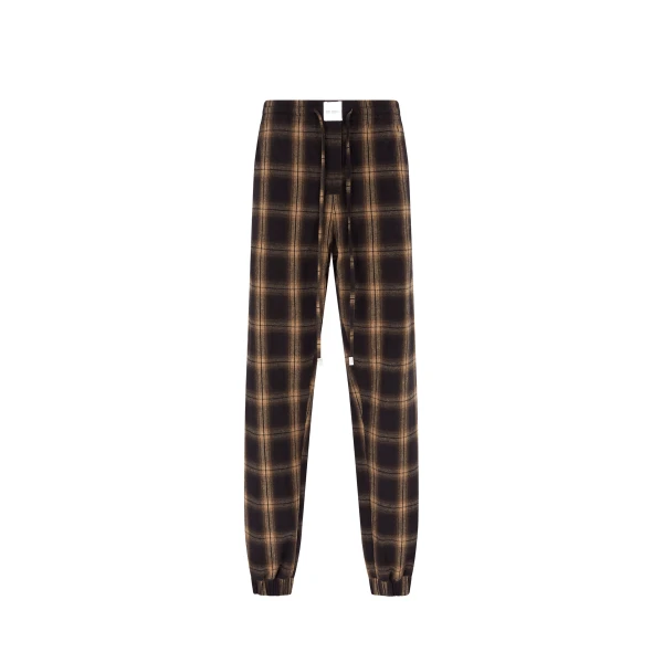 The Attico Brown Shades Long Pant - The Attico Pants - Designed by Gilda Ambrosio & Giorgia Tordini - Shop at Luxury Shoes 