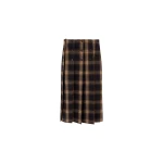 The Attico Brown Shades Midi Skirt - The Attico Skirts - Designed by Gilda Ambrosio & Giorgia Tordini - Shop at Luxury Shoes 