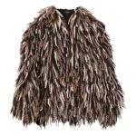 Giambattista Valli Brown Wool Rovings Coat - Giambattista Valli Coats - Romantic Couture - Shop at Luxury Shoes 
