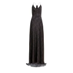 Essentiel Antwerp Brown and black leopard print maxi slip dress - Essentiel Antwerp Dresses - Colorful Belgian Design - Shop at Luxury Shoes 