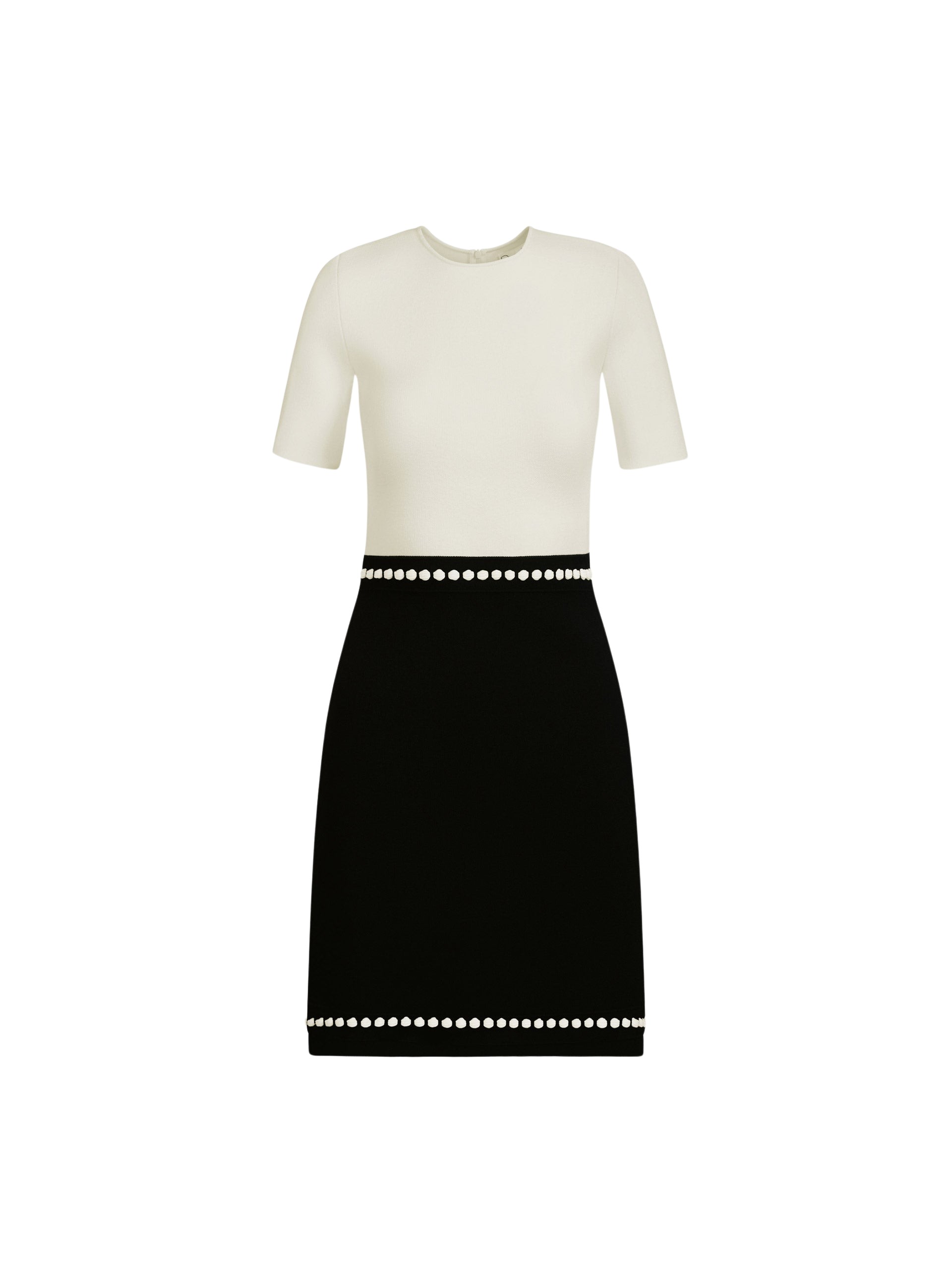 Oscar de la Renta Bubble Trim Dress - Oscar de la Renta Dresses - American Couture - Shop at Luxury Shoes 