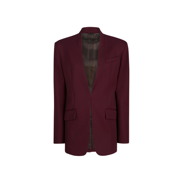 The Attico Burgundy Jacket - The Attico Jackets - Designed by Gilda Ambrosio & Giorgia Tordini - Shop at Luxury Shoes 
