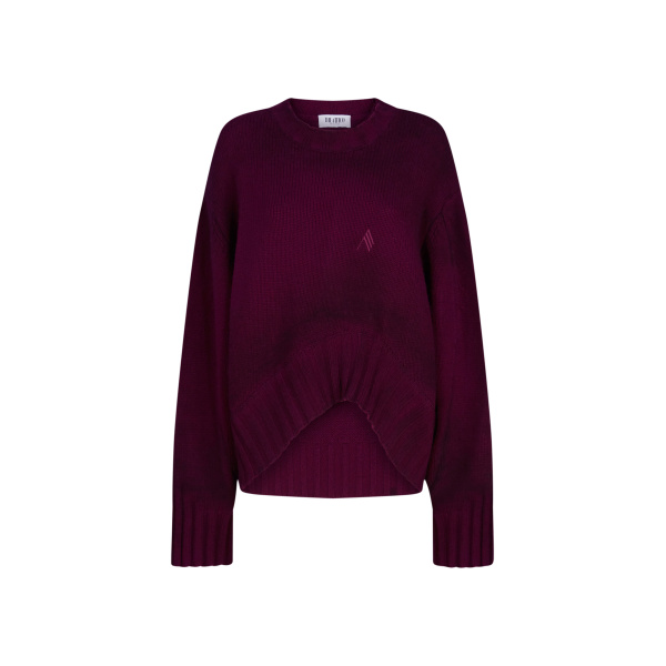 The Attico Burgundy Sweater - The Attico Knitwear - Designed by Gilda Ambrosio & Giorgia Tordini - Shop at Luxury Shoes 