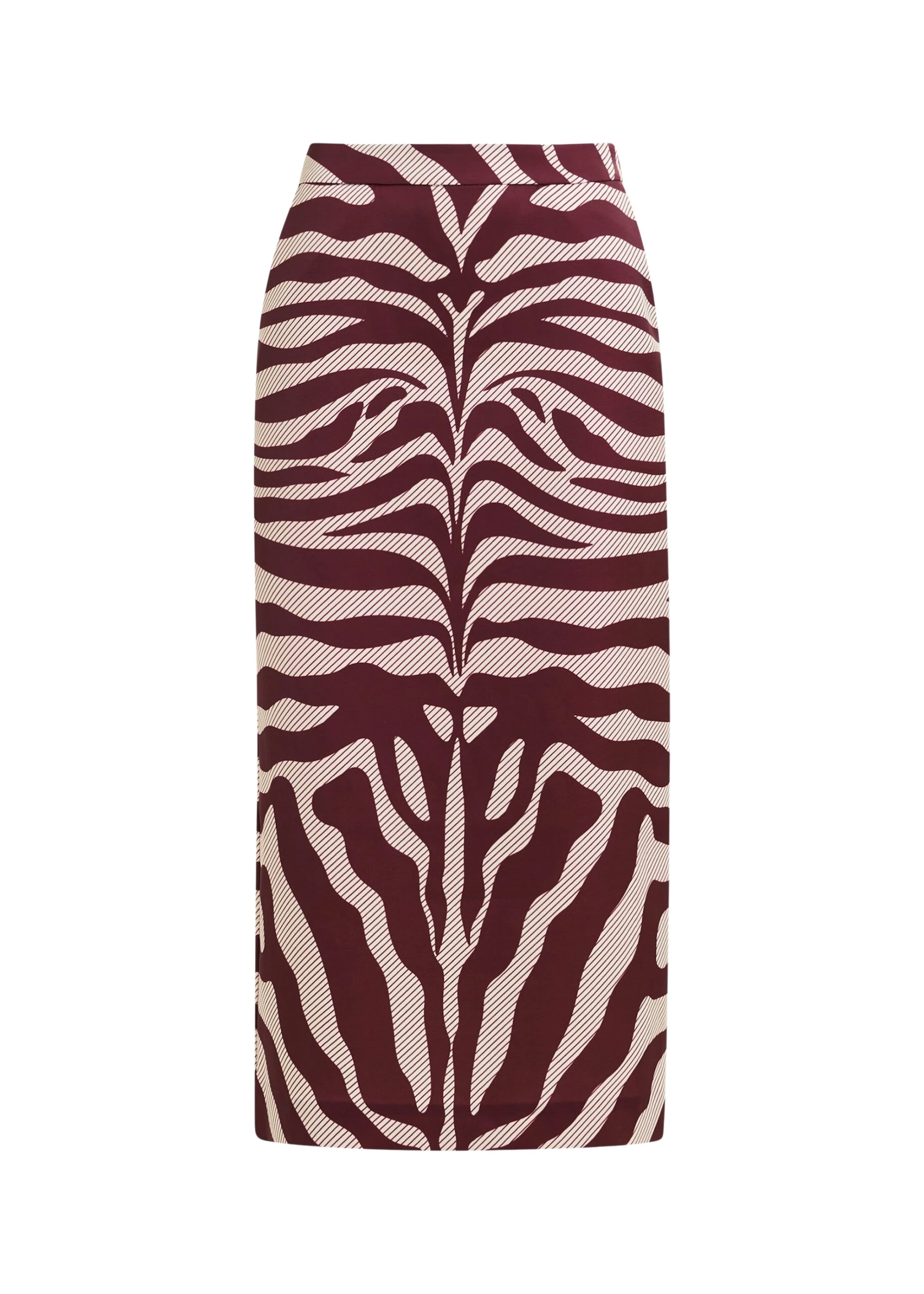 Burgundy-and-off-white-maxi-length-skirt-with-zebraprint-Essentiel-Antwerp-Skirts-scaled91476_nobg Essentiel Antwerp Burgundy and off-white maxi-length skirt with zebraprint - Essentiel Antwerp Skirts - Colorful Belgian Design - Shop at Luxury Shoes