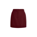Essentiel Antwerp Burgundy tailored mini skirt - Essentiel Antwerp Skirts - Colorful Belgian Design - Shop at Luxury Shoes 