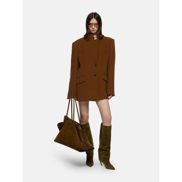 The Attico Camel Jacket - The Attico Jackets - Designed by Gilda Ambrosio & Giorgia Tordini - Shop at Luxury Shoes 