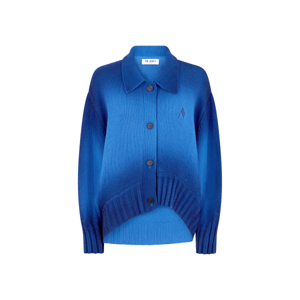 The Attico Cerulean Cardigan - The Attico Knitwear - Designed by Gilda Ambrosio & Giorgia Tordini - Shop at Luxury Shoes 