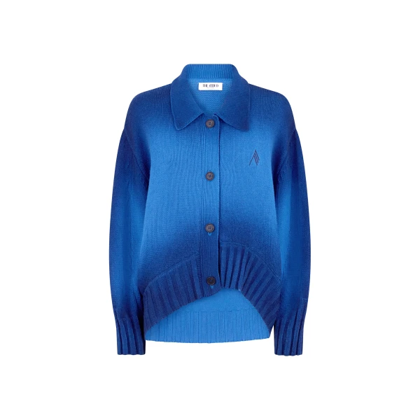 The Attico Cerulean Cardigan - The Attico Knitwear - Designed by Gilda Ambrosio & Giorgia Tordini - Shop at Luxury Shoes 